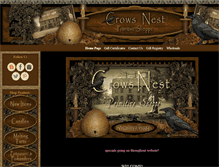 Tablet Screenshot of crowsnestprimitiveshoppe.com